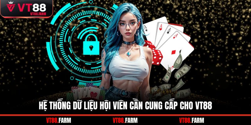 Hệ thống dữ liệu hội viên cần cung cấp cho VT88